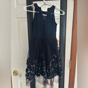 Girls size 12 Blue dress